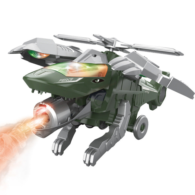 Deformation Fighter Electric Sound And Light Children's Toys
