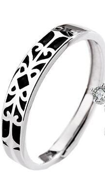 Princess And Knight Couple Ring