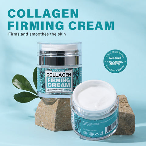 Crème Visage Anti-Rides à l'Acide Hyaluronique Hydratante Haute Hydratation Anti-Âge