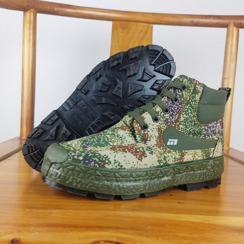 Chaussures décontractées antidérapantes en toile résistantes à l'usure pour hommes