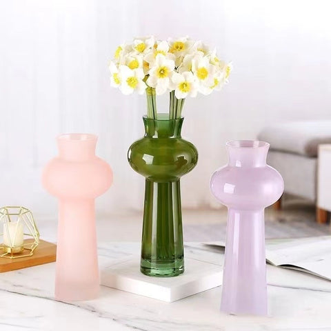 Vase en verre hydroponique élégant et romantique pour la maison
