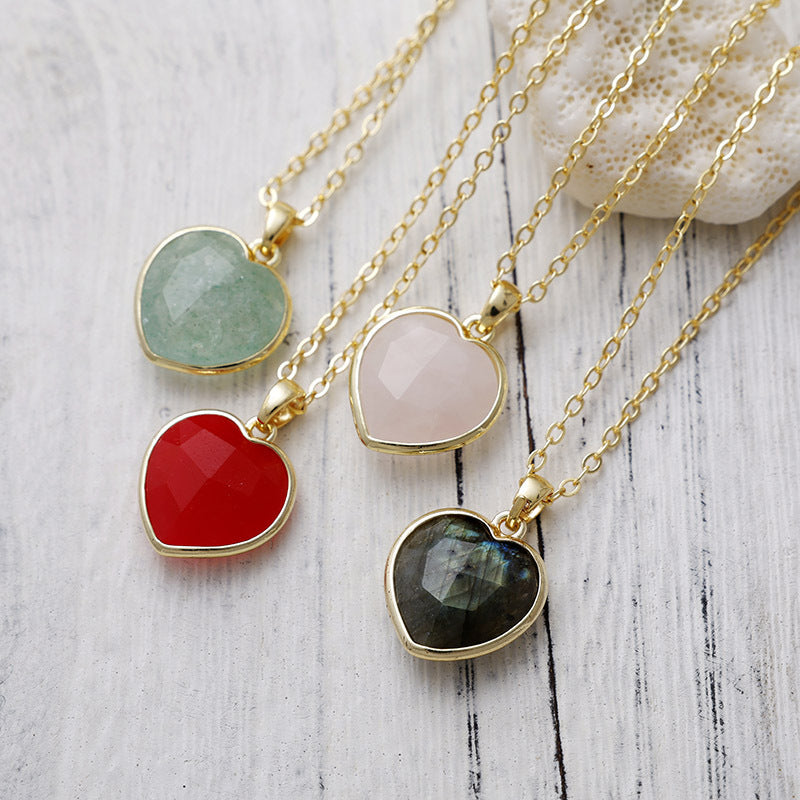 Buy French-Style Laid-Back 18K Gold-Plated Chain Pendant Necklace online at Fashionner.