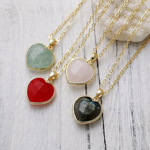 Buy French-Style Laid-Back 18K Gold-Plated Chain Pendant Necklace online at Fashionner.
