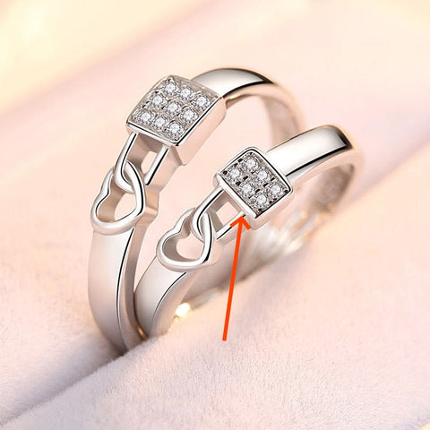 Bague de couple édition coréenne minimaliste