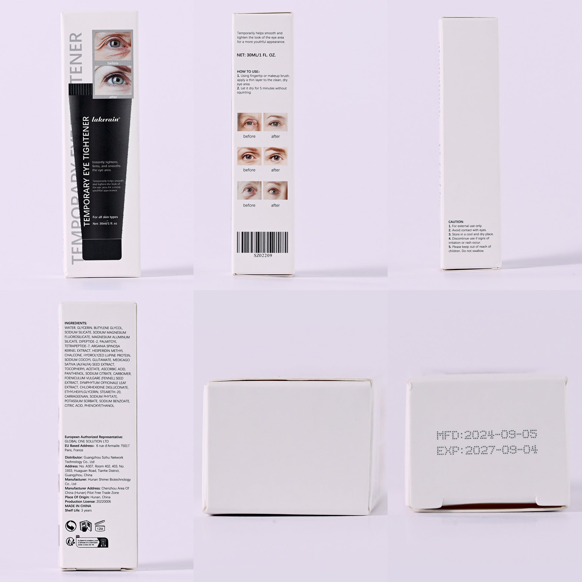 Eye Bag Cream - Under Eye Cream for Bags - Instant Eye Bag Removal Cream