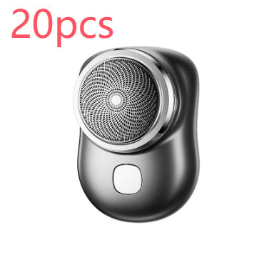 Mini rasoirs électriques portables sans fil pour le visage, rechargeables par USB, rasoir électrique humide et sec indolore, petite machine à raser pour hommes