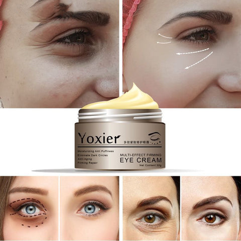 Yoxier Crème Contour des Yeux à la Bave d'Escargot Peptides Collagène Cernes Cosmétiques Coréens Patch Pour les Yeux
