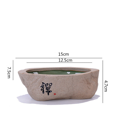 Pot de fleurs hydroponique Kong créatif rétro