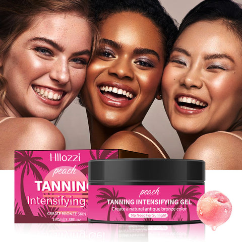 Gel autobronzant hydratant pêche