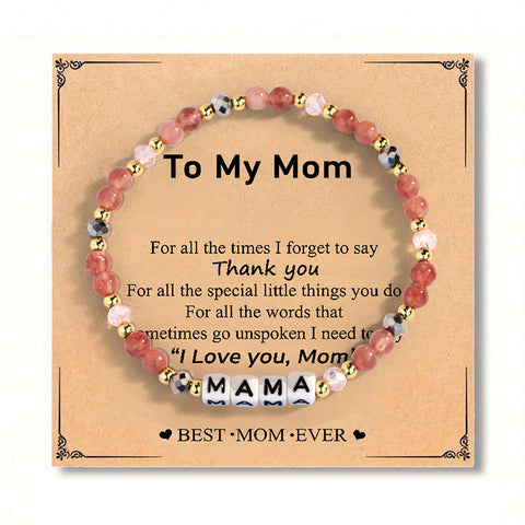 Buy Designer Mothers Day Card Necklace online at Fashionner.