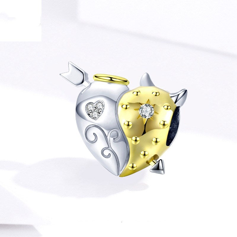 Angel and devil beads