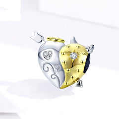 Angel and devil beads