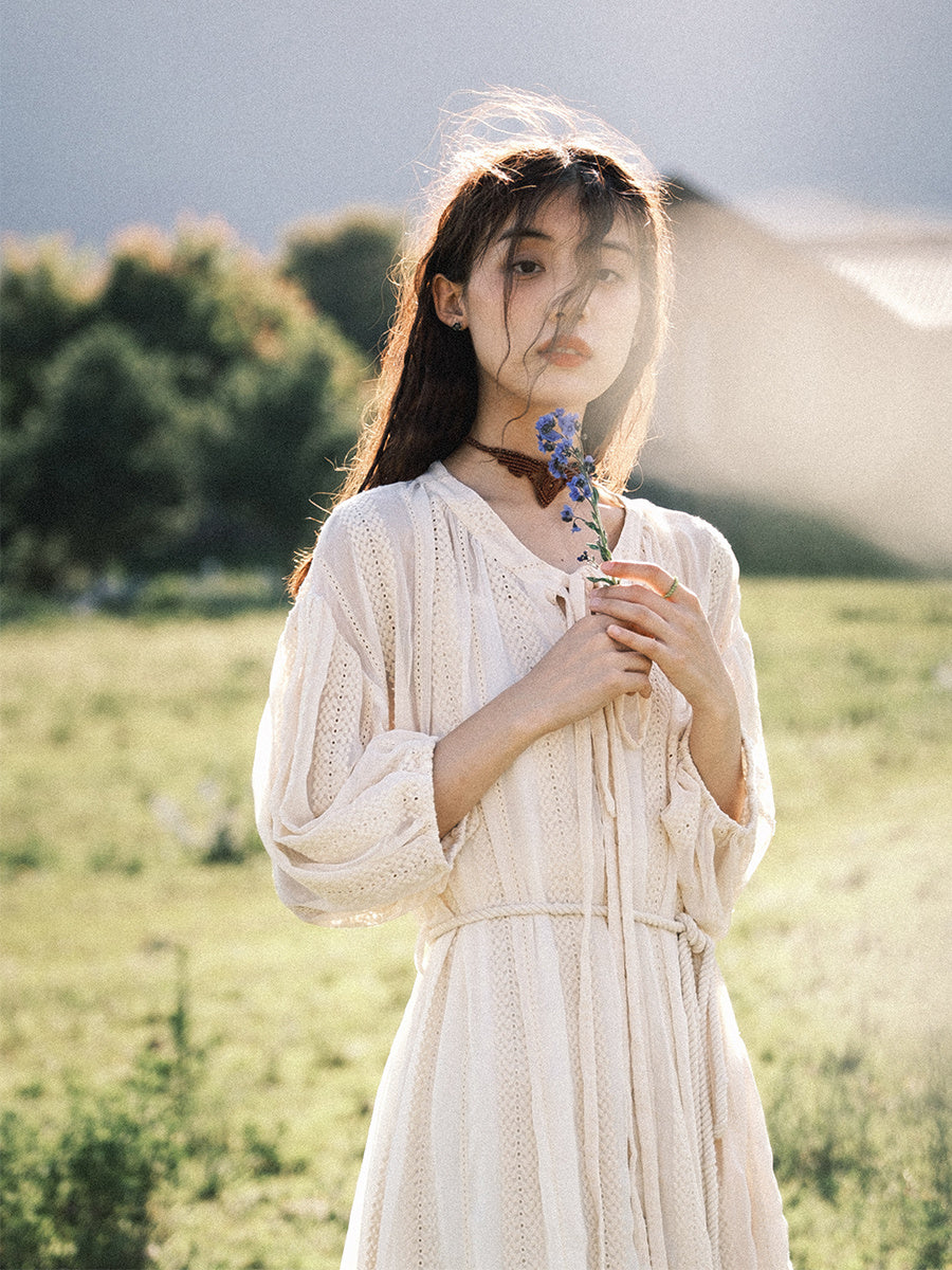 Heavy Two-piece Dress Boho Chic