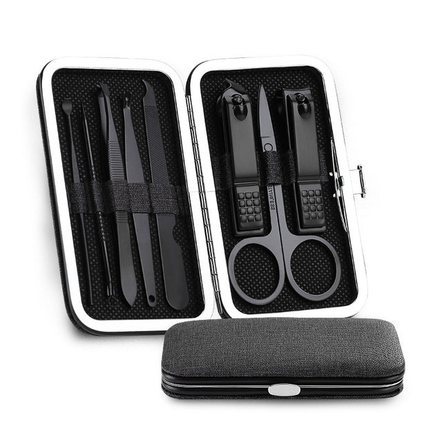 Manicure tool nail clipper 8 piece set - Fashionner