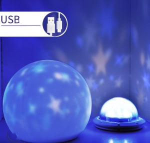 LED projection silicone night light