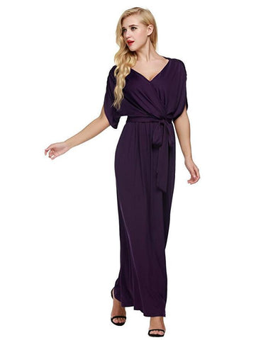 4XL Big Size Dress Elegant Women Long Dresses Summer Dresses - Fashionner