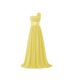 Longue robe de soirée de banquet multicolore