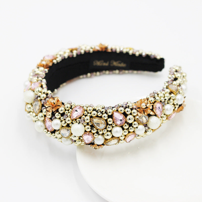 Buy New European And American Fashion Baroque Headband online at Fashionner.