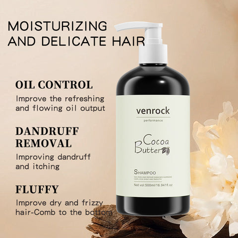 Shampooing au beurre de cacao Herbal Note 500ml - Shampooing au cacao
