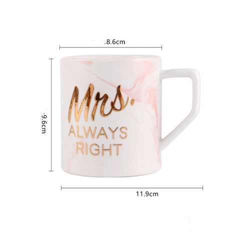 Marbling Couple Mug