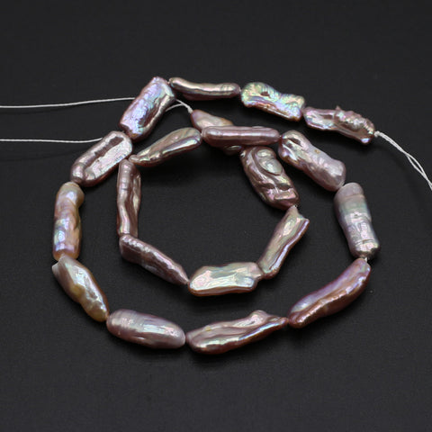 Buy Bright Water Purple Pearl Beads online at Fashionner.