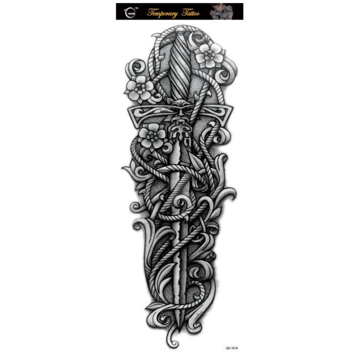 Buy Original Big Picture Full Arm Waterproof Tattoo Sticker online at Fashionner.