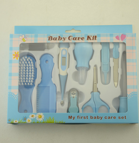 Maternal and Infant Thermometer Feeding Nasal Nasal Care 10 Piece Set Baby Manicure Clamp Nail Clipper Set - Fashionner