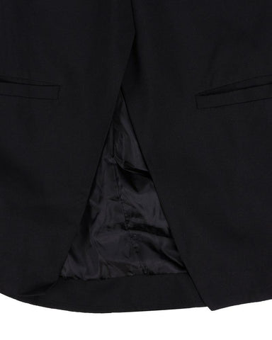 Femmes Veste Mince Manteau Printemps Automne Manches Longues Revers Mode Argent Noir Paillettes Élégant Slim Travail Blazers Costume féminin