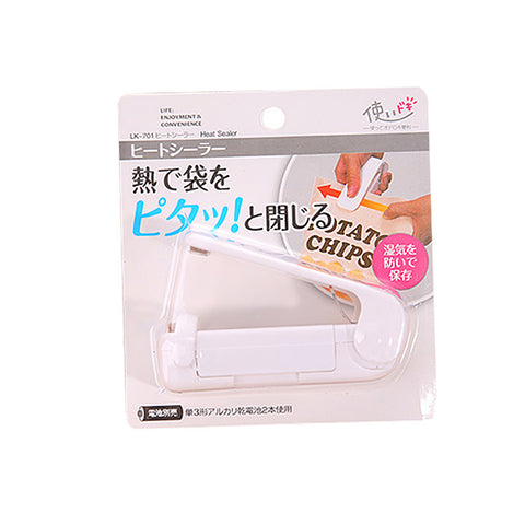 Clip alimentaire domestique mini-scelleuse portative pour sacs en plastique à collation