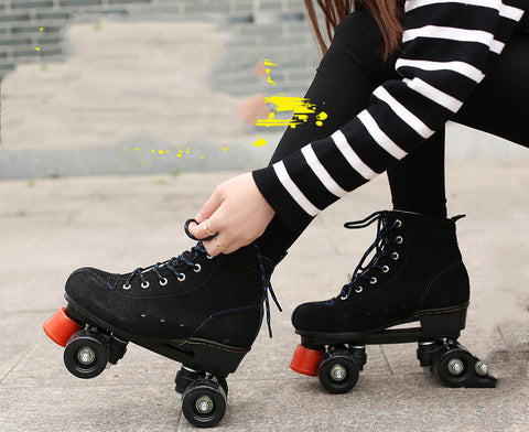 Rollers à Double Roue pour Enfants Couvre-Chaussures de Rue