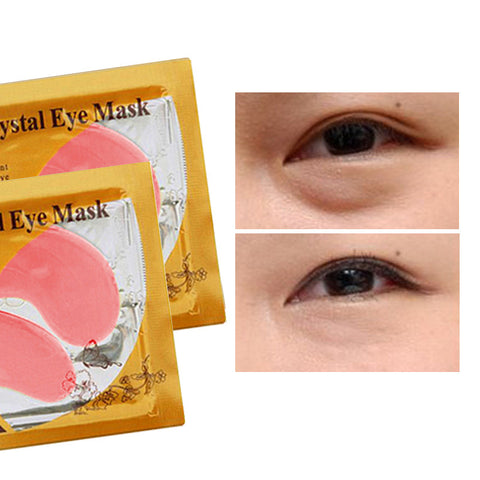 Masque pour les yeux au collagène cristallin
