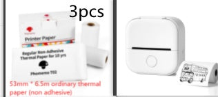 Mini Imprimante Thermique Portable Imprimante Photo Maison Imprimante de Mauvaises Questions pour Étudiant Imprimante d'Étiquettes Mini Bluetooth Étiquette de Prix