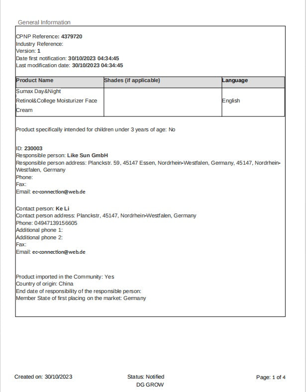 Retinol Cream - Korean Skincare - Best Skin Care Products - Retinol Eye Cream