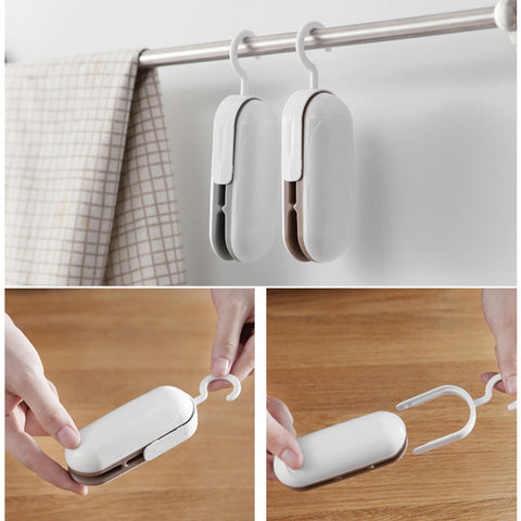 Mini Scelleuse Portable Scelleuse Thermique Emballage Plastique Pratique Colles et Scellés pour Aliments et Collations