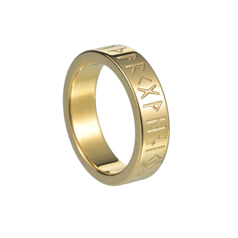 Bague d'ornement en acier de titane pour couple