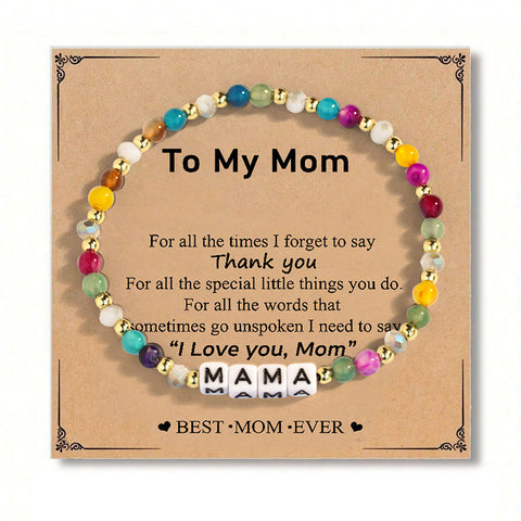 Buy Designer Mothers Day Card Necklace online at Fashionner.