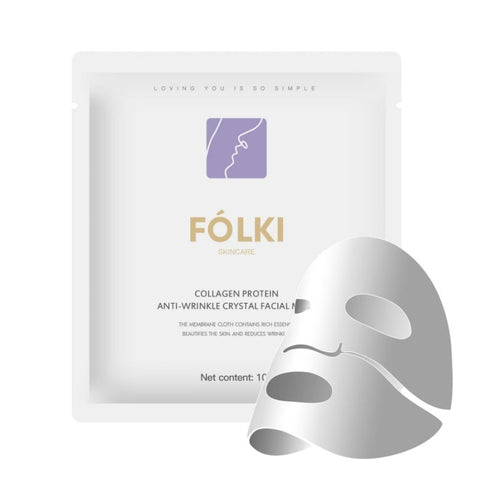 Masque de collagène cristallin segments supérieur et inférieur