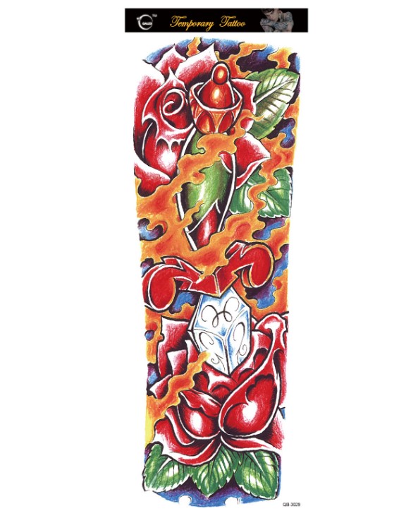 Buy Original Big Picture Full Arm Waterproof Tattoo Sticker online at Fashionner.