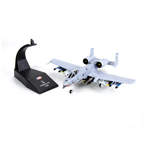 Avion d'attaque A-10 Avion de chasse en alliage de simulation