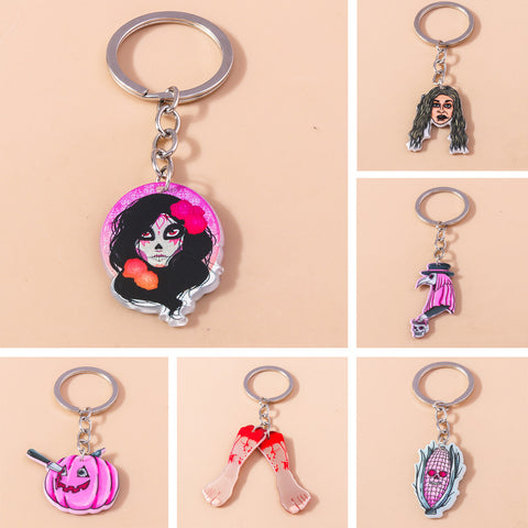 Accessoires créatifs pendentifs citrouille sorcière