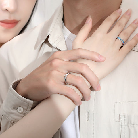 Bague Couple Haven Bague Vague Design Original