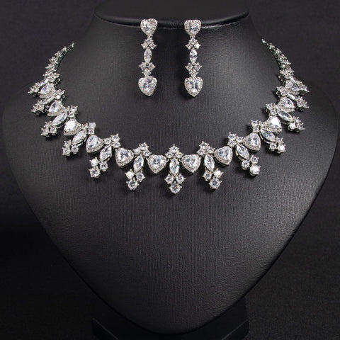 Buy Fashionable Personalized And Creative Necklace And Earrings For Women online at Fashionner.