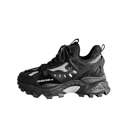 Shoes Men's Ins Trendy Shoes New Thick-Soled Heightened Korean Version With Luminous Men's Sneakers - Fashionner
