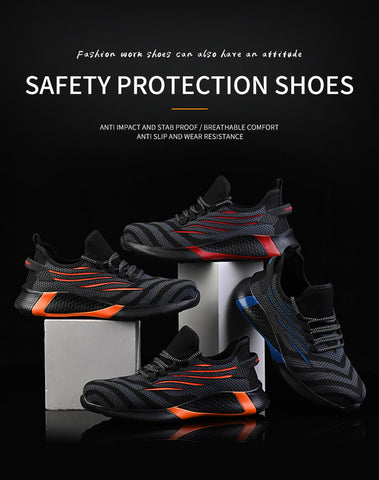 Men And Women Shoes Summer Stab-Resistant Functional Shoes  The Trend Of Flying Woven Breathable All-Match Running Hiking Shoes - Fashionner