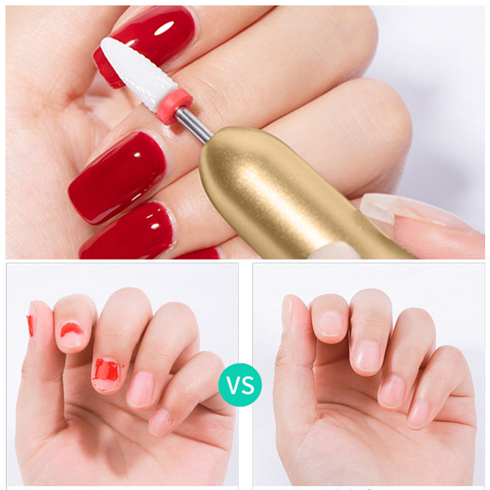 Electric Nail Drill Machine Manicure Machine Set USB Charging Mill Cutter For Manicure Nail File Pedicure Tool Nail Drill Set - Fashionner