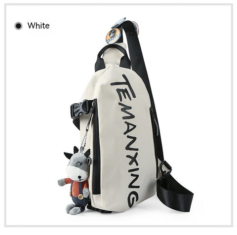 Chest Sports Student Shoulder All-match Boys Waist Bag Crossbody Small Female Messenger Bag Men - Fashionner