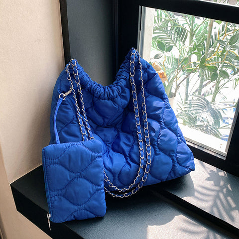 Composite Bags For Women Trend Autumn And Winter New Fashion Women's Shoulder Bag Personalized Simple Korean Style Handbags - Fashionner