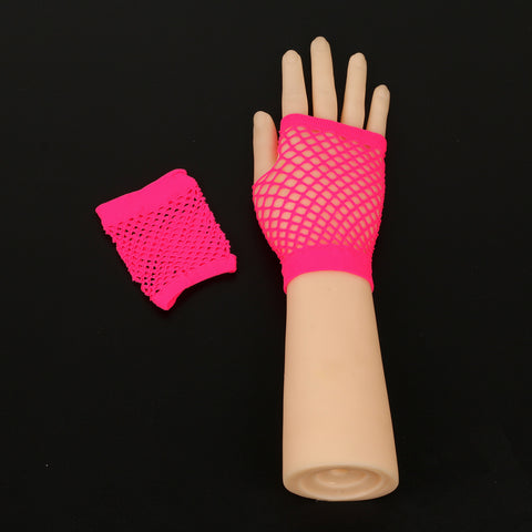 Gants Résille Courts Rétro