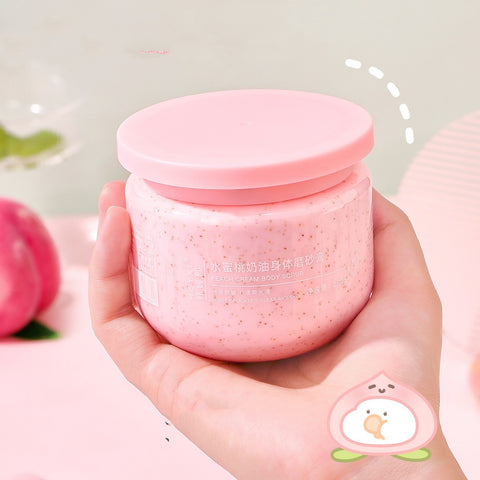 Crème Gommage Corps Pêche