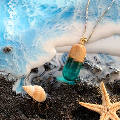 Reative Time Star Capsule Luminous Pendant Necklace